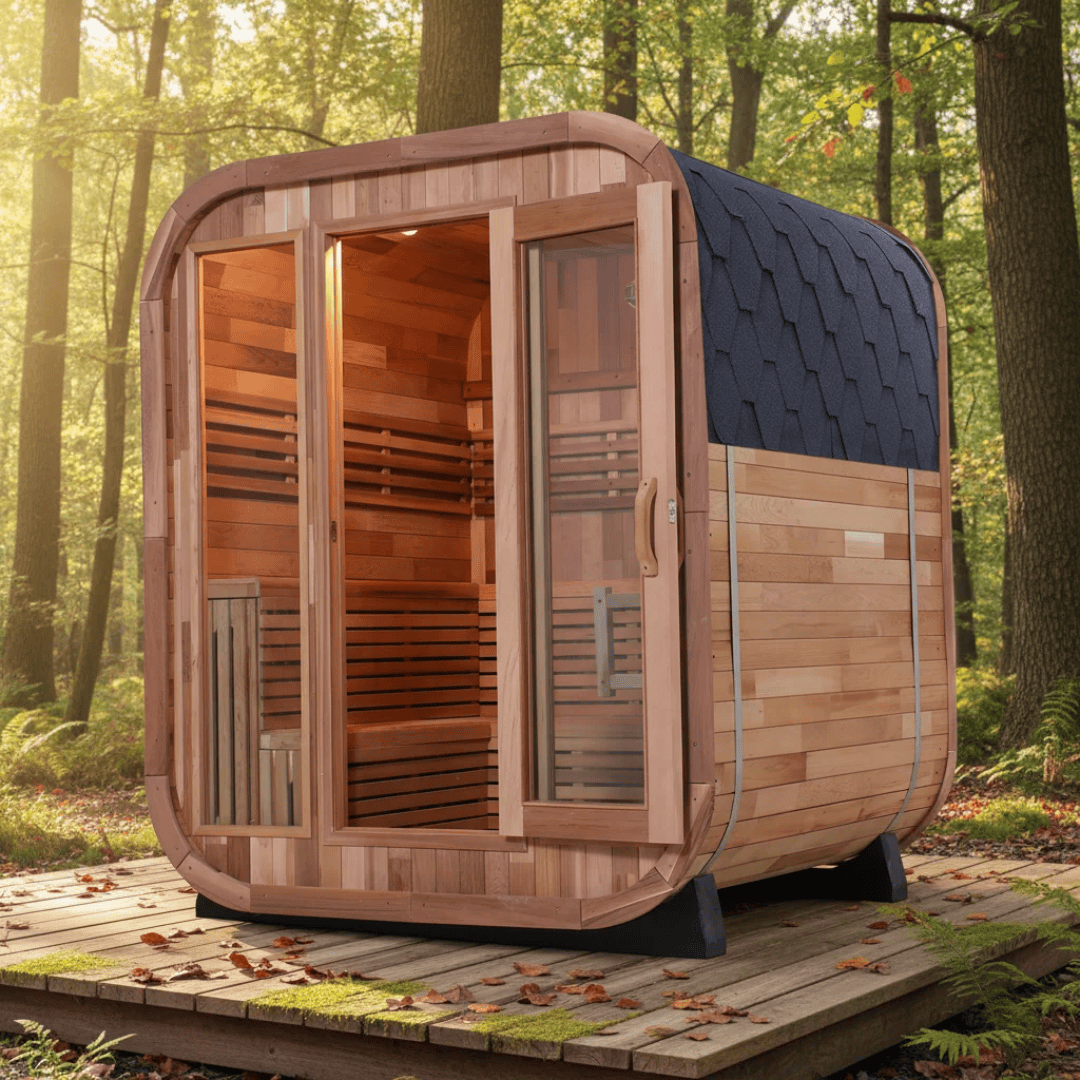Saunas artesanales de pino blanco