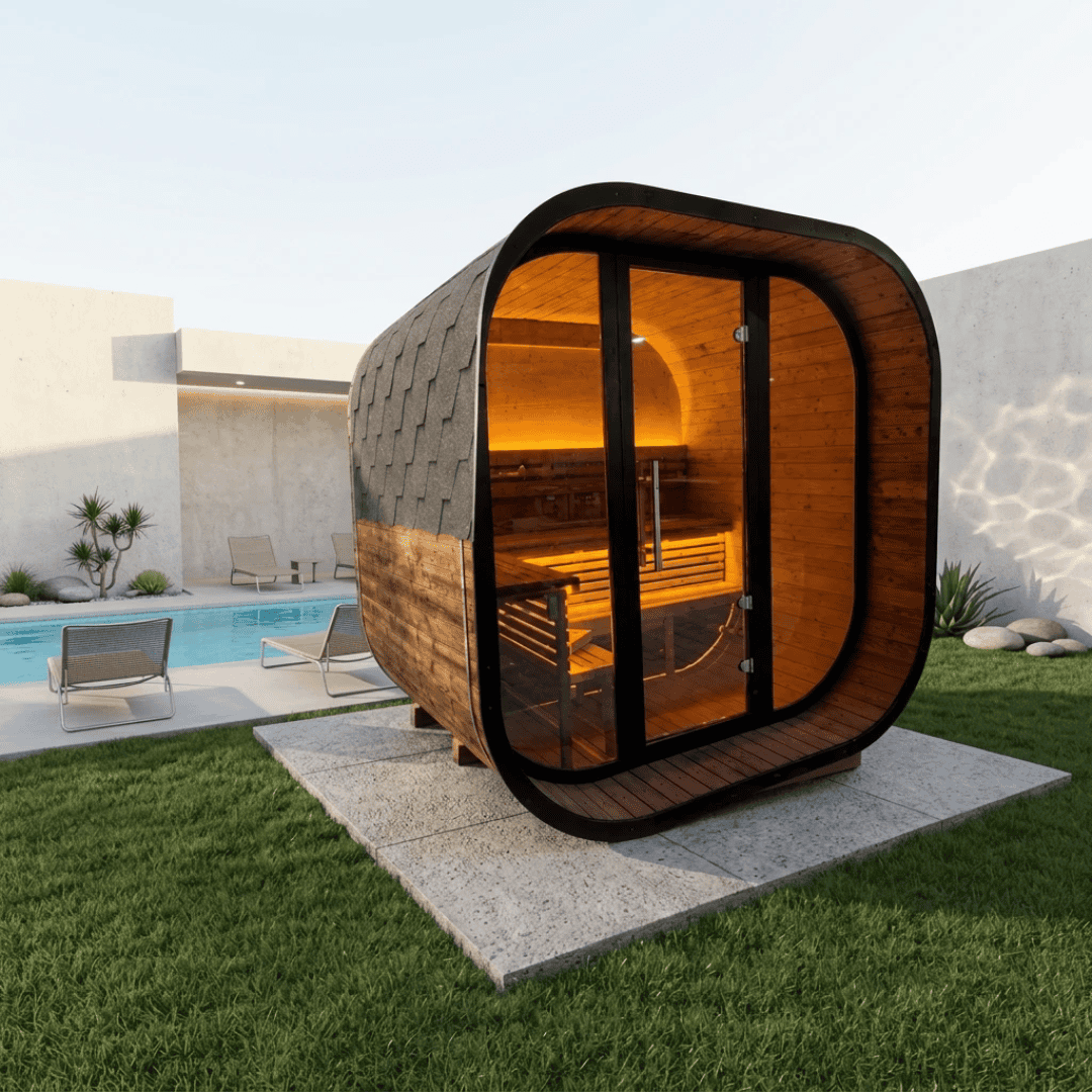 Saunas artesanales de pino blanco