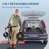 Silla de ruedas eléctrica plegable