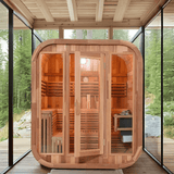 Saunas artesanales de pino blanco