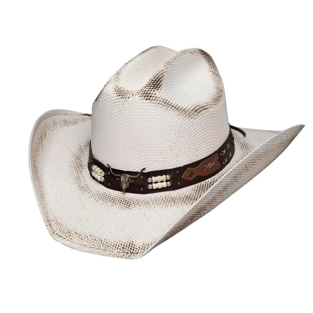Bullhide Rockin' Bull - Sombrero de vaquero de paja