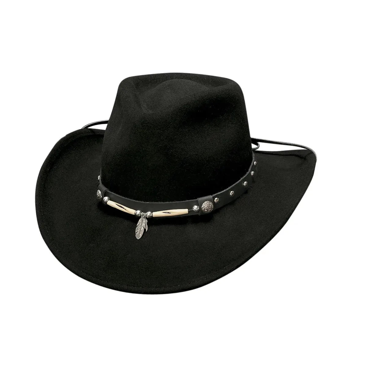 Bullhide Rollin' Thunder - Sombrero de Fieltro de Lana para Exteriores