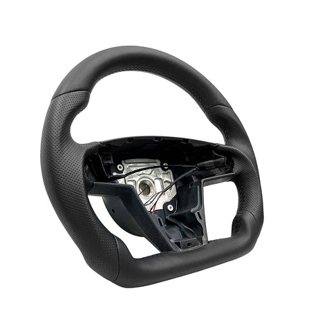 TESERY Touch Horn Round Steering Wheel Replacement for Tesla Model S / X 2021-2023