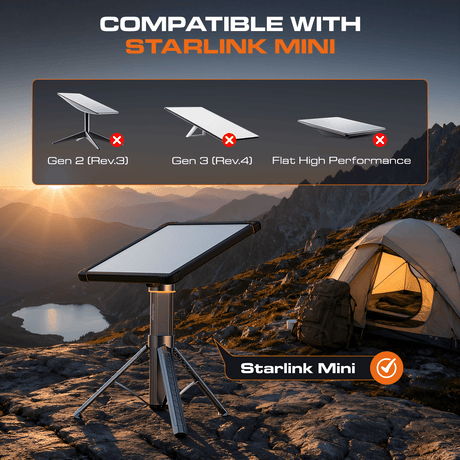 Starlink Mini R-Foot Armor Case | RovEdge