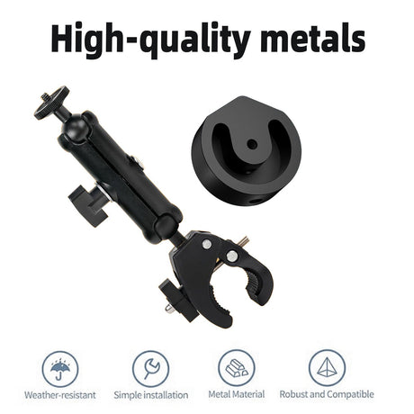 Starlink Mini RV Clamp Mount | Heavy-Duty Portable Mount