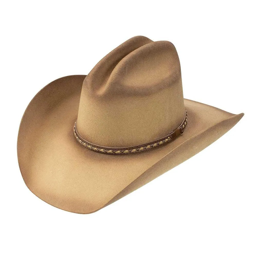 Resistol Jason Aldean Dirt Road – Sombrero vaquero de fieltro de lana (4X)