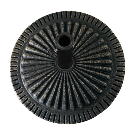 31.5 lb Base de parasol resistente para exteriores Market de bronce