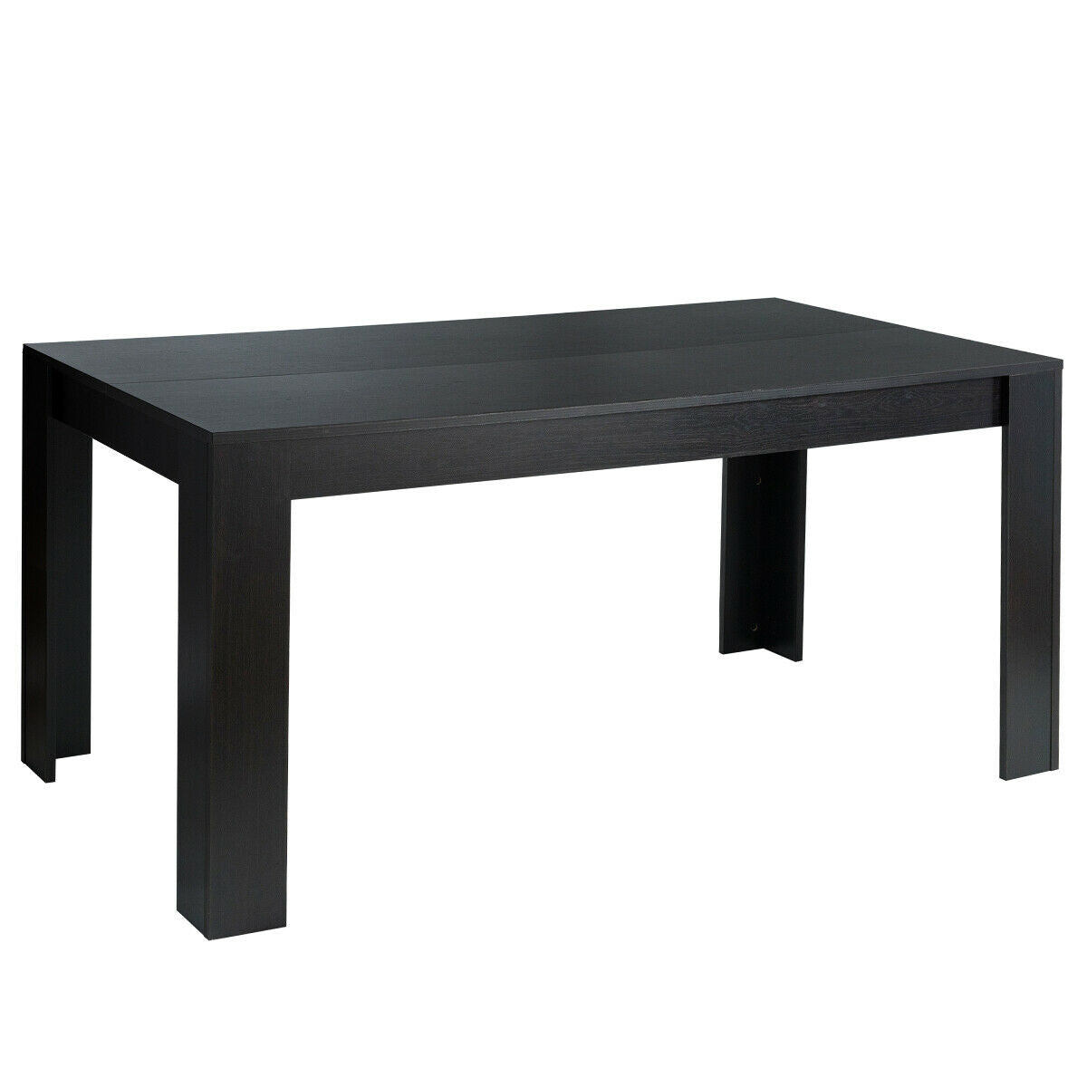 Mesa de comedor/cocina rectangular moderna de 63 pulgadas