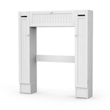 Mueble de almacenamiento de madera para colocar sobre el inodoro