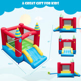 Castillo hinchable infantil sin ventilador