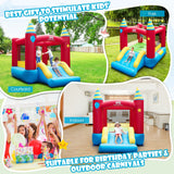 Castillo hinchable infantil sin ventilador