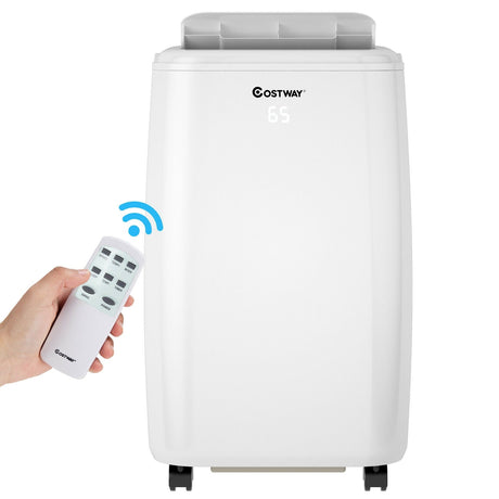 Aire acondicionado portátil de 10000 BTU (Ashrae) con 3 modos y control remoto