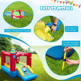 Castillo hinchable infantil sin ventilador