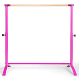 51 Inch Ballet Barre Bar with 4-Position Adjustable Height