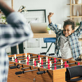 Mesa de juegos combinada 3 en 1 de 48 pulgadas con fútbol para salas de juegos
