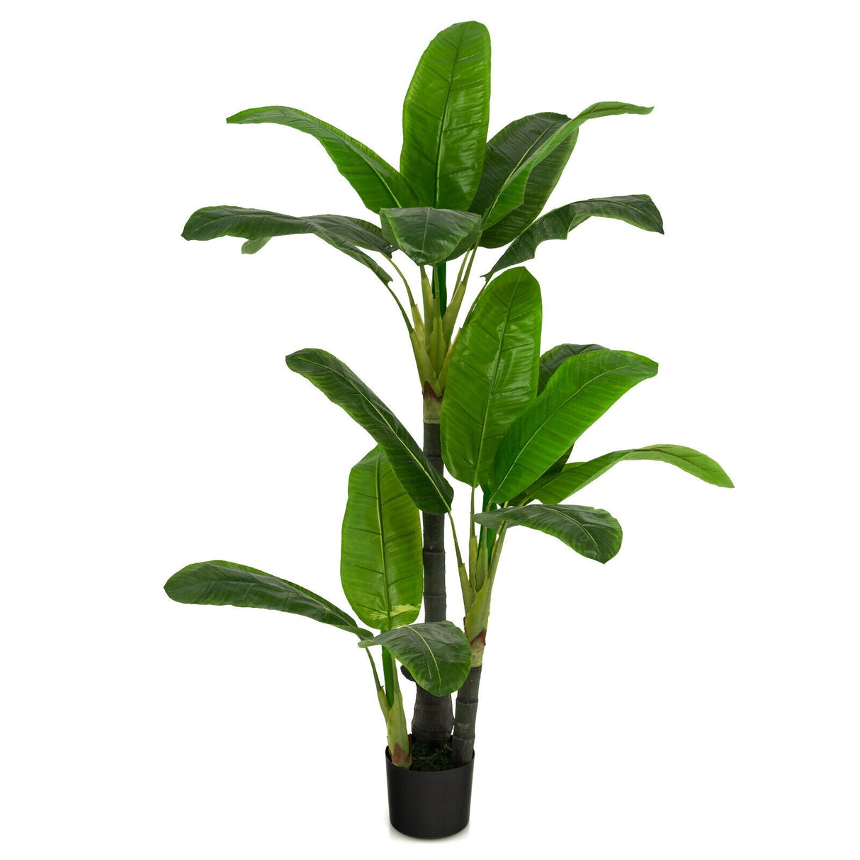 Árbol Artificial de 5 Pies con 18 Hojas Grandes