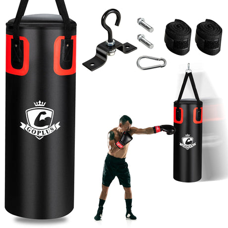 Set de saco de boxeo lleno