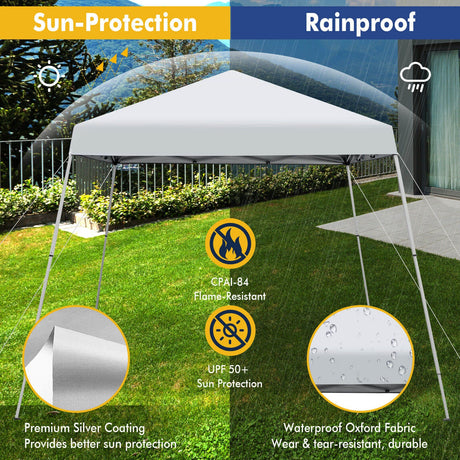 Carpa instantánea plegable para exteriores de 3 x 3 metros con bolsa de transporte