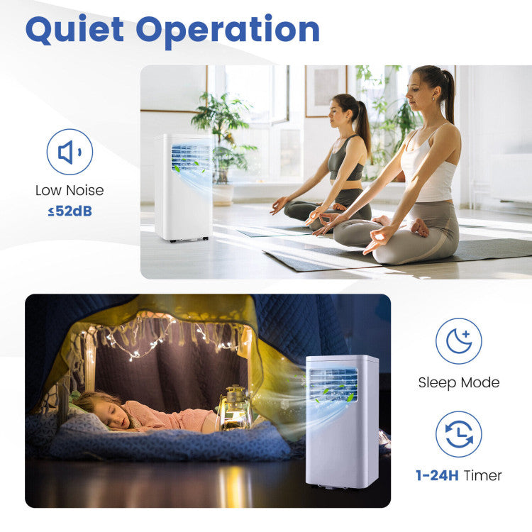 Aire acondicionado portátil de 5000 BTU (SACC) enfría 23 m²