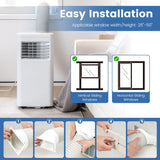 Aire acondicionado portátil de 5000 BTU (SACC) enfría 23 m²
