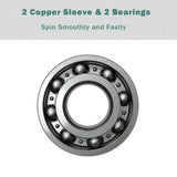 7 Feet Workout Olympic Multifunctional Weight Barbell with Copper Sleeve and Bearing Connection