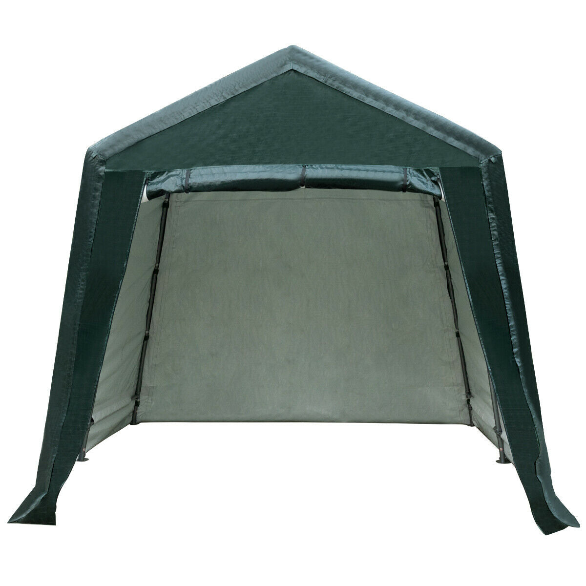 Cochera Exterior con Paredes Laterales y Cubierta Impermeable Antidesgarro