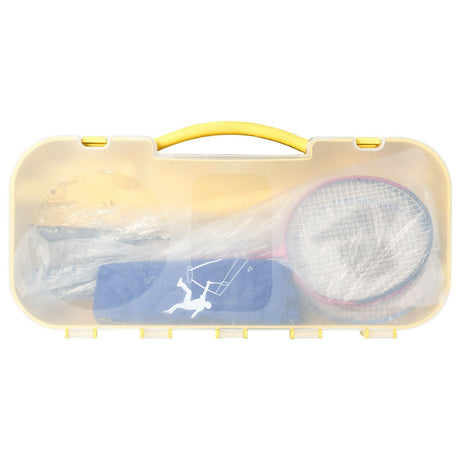 Juego portátil de bádminton, red plegable para tenis, bádminton y voleibol