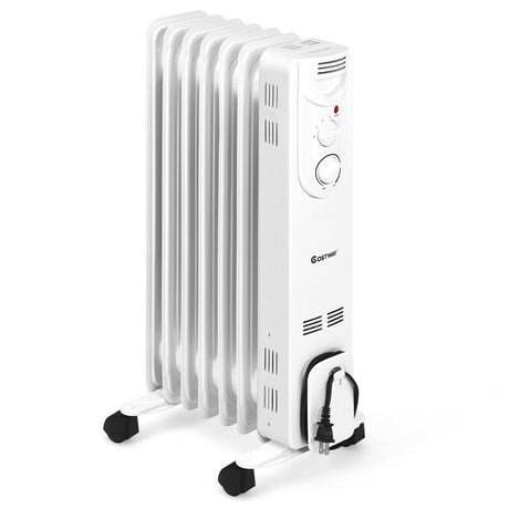 Calefactor Eléctrico de 1500W con 3 Niveles de Calefacción y Protección Segura