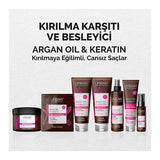 Urban Care Argan Oil & Keratin Leave-In Hair Cream: Anti-Breakage, Frizz Control & Damage Repair, 5.07 fl oz