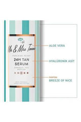 Mr-Mrs Tannie Self-Tanning Serum - 24 Hour Bronzing Effect, Moisturizing Skincare with Hyaluronic Acid & Aloe Vera