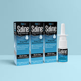 Shusher Care Spray nasal salino – Alivio de la congestión sin medicamentos ni conservantes para bebés y toda la familia