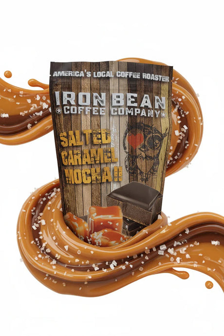 Moca con caramelo salado - 12oz
