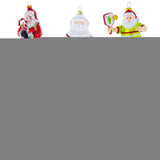 Penguin with Scarf Glass Christmas Ornament