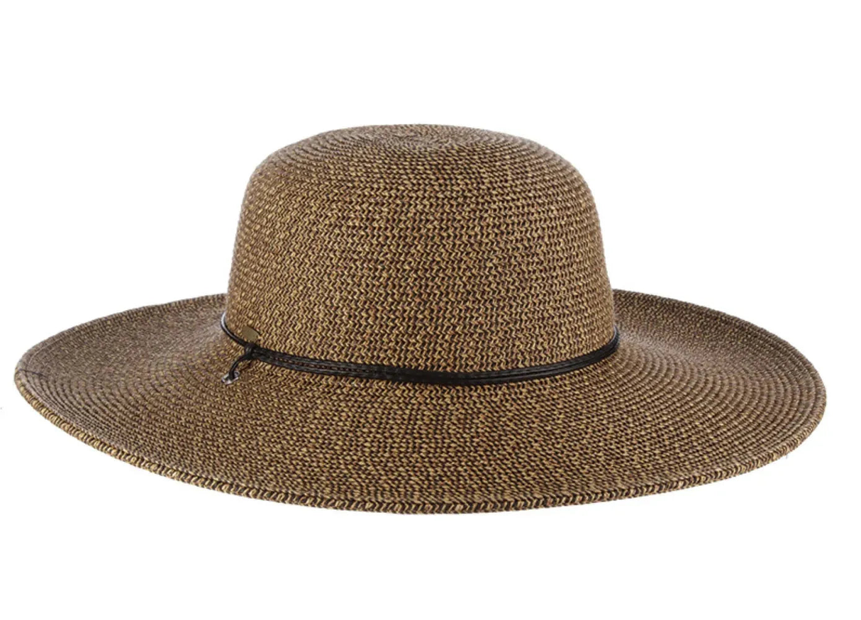 Dorfman Pacific Cleo - Sombrero de Sol de Paja para Mujer