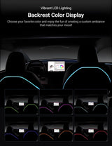 Seat Back Ambient Lighting for Model 3 Highland & Model Y Juniper (2PCS) | TESERY