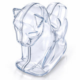 Clear Plastic Rocking Horse Ornaments 3.4 Inches (86 mm)