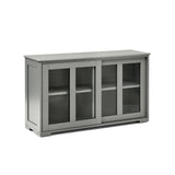 Aparador, bufé, alacena, mueble de almacenamiento con puerta corredera