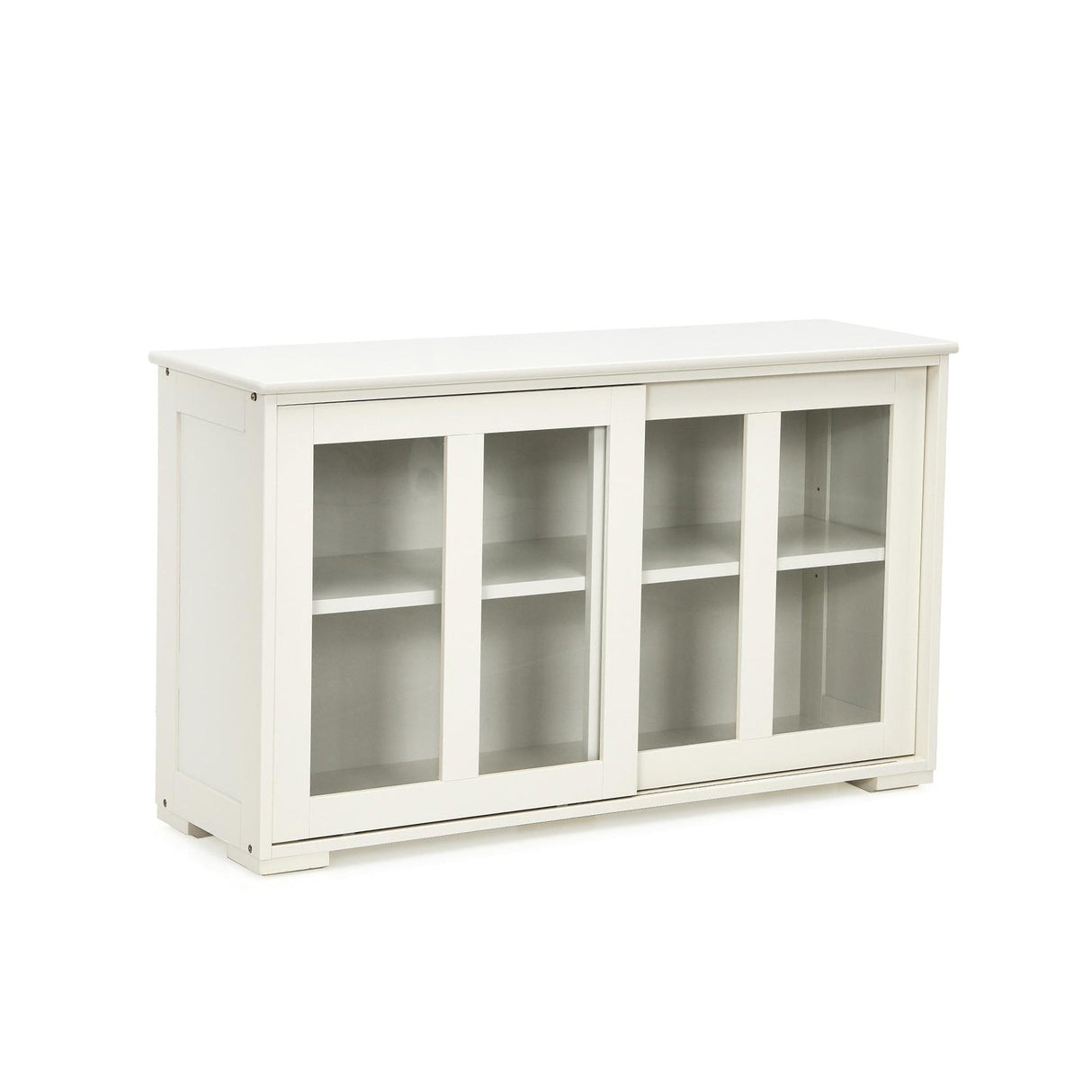 Aparador, bufé, alacena, mueble de almacenamiento con puerta corredera