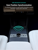Rotating Gear Shift Knob Dock for Model 3 Highland/Model Y Juniper | Ergonomic Design