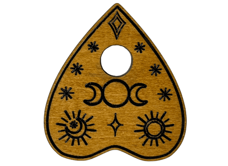 Medium Solar Moon Spirit Board - Black