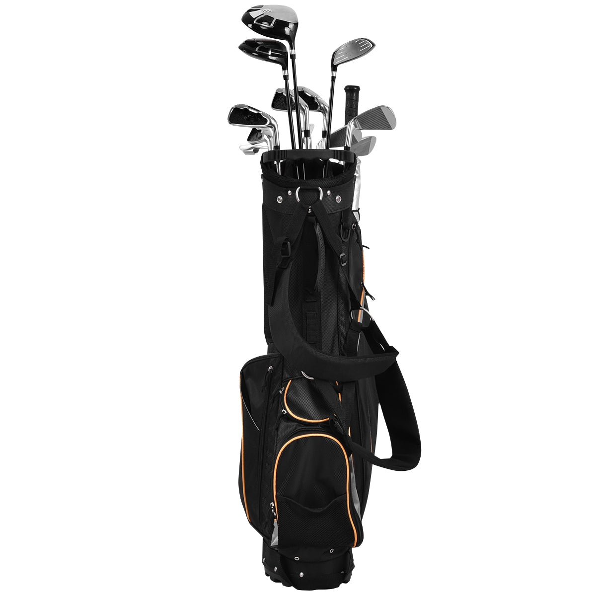 Bolsa de golf de 9 pulgadas con divisores, bolsillos y almacenamiento