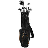 Bolsa de golf de 9 pulgadas con divisores, bolsillos y almacenamiento