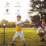 Cono de bateo resistente y ajustable de 36 pulgadas para béisbol