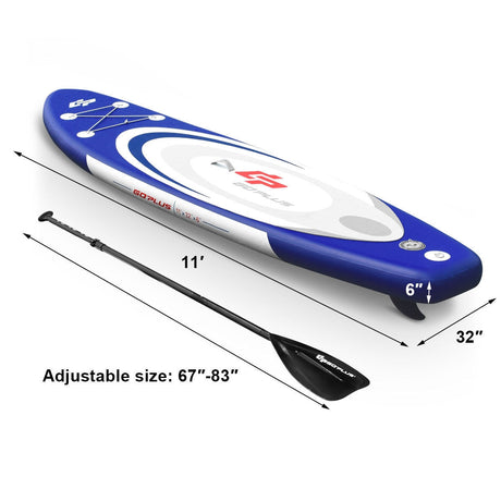 Tabla de paddle surf hinchable de 10 pies con bolsa