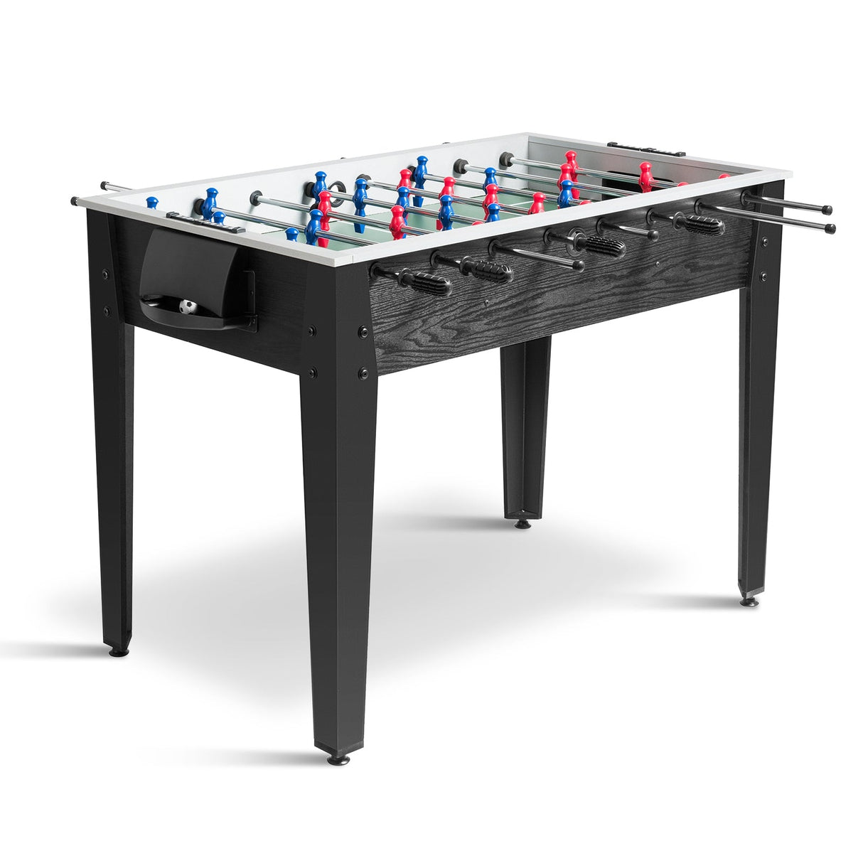 Mesa de Futbolín de Madera de 48 Pulgadas, Tamaño de Competición, para Recreación en Casa