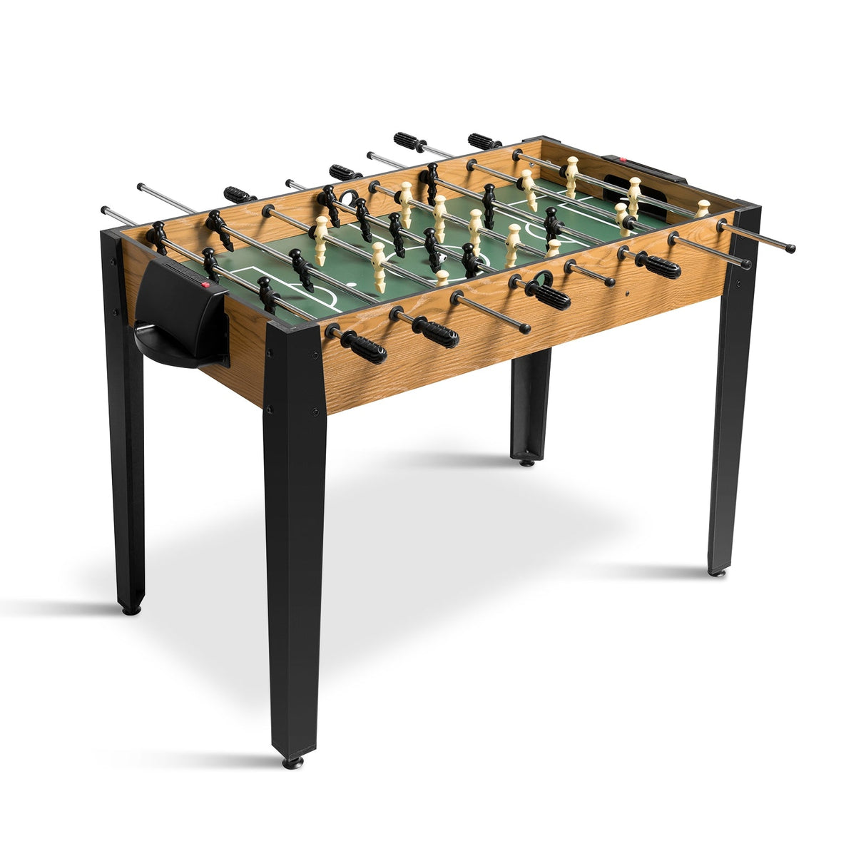 Mesa de Futbolín de Madera de 48 Pulgadas, Tamaño de Competición, para Recreación en Casa