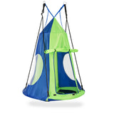 Columpio-Tienda 2 en 1 Desmontable de 40 Pulgadas para Niños