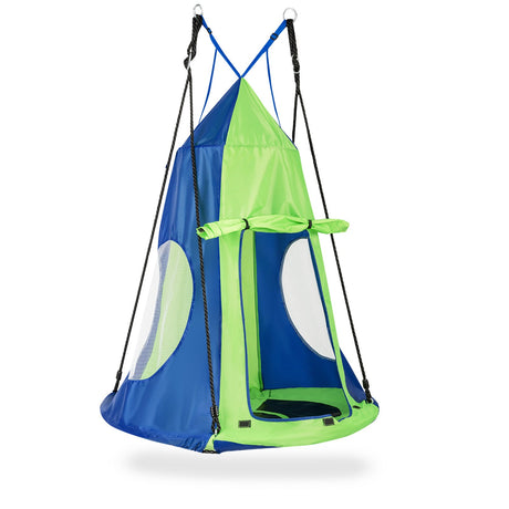 Columpio-Tienda 2 en 1 Desmontable de 40 Pulgadas para Niños