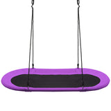 60 Inch Saucer Surf Outdoor Adjustable Swing Set