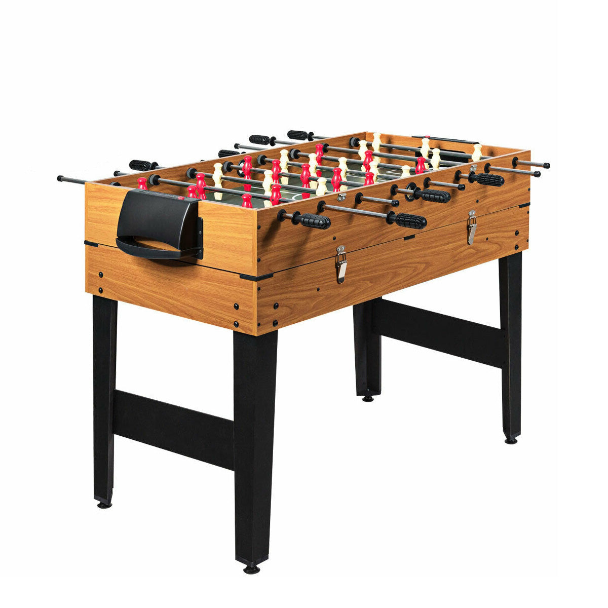 Mesa de juegos combinada 3 en 1 de 48 pulgadas con fútbol para salas de juegos